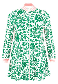 Cardi-jacket wide bottom MYKONOS - green - #4