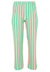Trousers wide leg STRIPY - green - #3