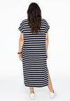 Dress collar slits BRETON - blue - #3