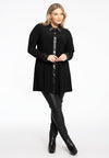 Bluse mit nieten dolce - Schwarz