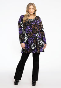 Tunic Wide Bottom ROSY - black - #2