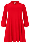 Tunic Swing collar DOLCE - red - #4