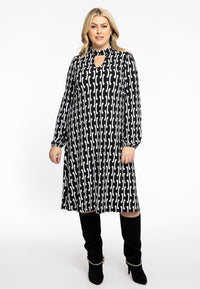 Dress cut-out collar BETA - black - #2