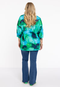 Tunika mit V-auschnitt ACQUATunic V-neck ACQUA - green - #3