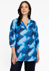 Tunika mit V-auschnitt SKYTunic V-neck SKY - blue - #1