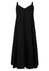 Dress straps LINEN - black - #4