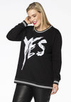 Sweater YES - black - #1