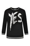 Sweater YES - black - #4