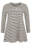 Tunic wide bottom Ciao BRETON - ecru - #4