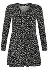 Cardigan wide bottom VENCE - black - #4