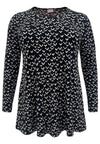 Tunic flare VENCE - black - #1