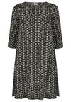 Dress A-line TOULON - black - #4