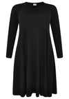 Dress seams ORGANIC COTTON - black - #4