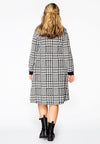 Kleid mit Reißverschluss CHECKDress zipper CHECK - black - #3