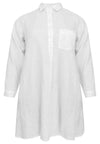 Blouse-dress LINEN - white - #4