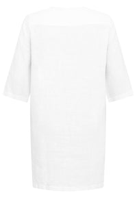 Tunic pintucks LINEN - white - #5