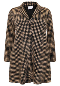 Jacket PIED DE POULE - black - #4