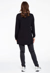 Tunic flare noir ORGANIC COTTON - black - #3