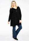 Tunic with buttons SILVER CRUSH - black - #2