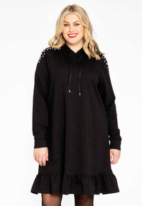 Sweater-dress STUDS - black - #2