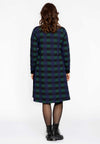Dress zipper TARTAN - green - #3