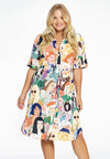 Dress grandad collar GIRLS - multi - #1
