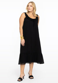 Dress frill strap VOILE - black - #2