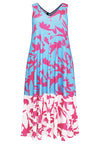 Sleeveless maxi-dress St. TROPEZ - blue - #4