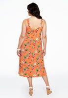 Dress puckering AZALEA - orange  - #3