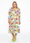 Buttoned dress V-neck MAYFLOWER - white - #2