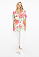 Tunic flare buttoned ALLIUM - white - #2