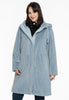 Parka faux fur - light blue