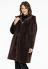 Parka faux fur - brown