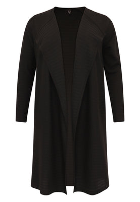 Cardigan RIB - black  - #4