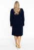 Dress puff sleeve DIAGONAL - blue - #3