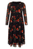 Dress long BABY ROSE - black  - #4