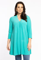 Tunic wide bottom DOLCE - turquoise - #1