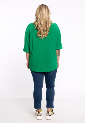 Shirt kimono sleeve DOLCE - green  - #3