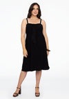 Sommerkleid mit schleife dolce - Schwarz
