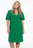 Dress empire V-neck DOLCE - green 