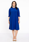 Dress buttoned DOLCE - indigo