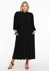 Dress puff sleeve DOLCE - black 