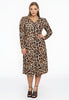 Cardigan puff sleeve LEOPARD - light brown - #2