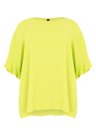 Blouse batwing sleeve - green - #4