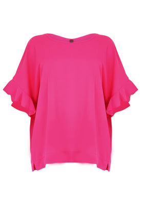 Blouse batwing sleeve - pink - #4