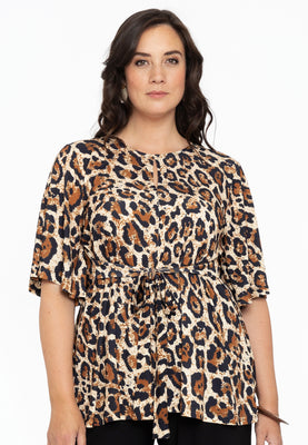 Tunic belt LEOPARD - light brown - #1