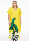 Kaftan-dress TIGER - yellow