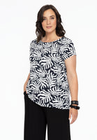 Shirt wide SEA LEAF - black - #1