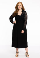 Shrug collar lace - black  - #5