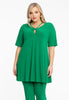 Tunic wide bottom strings DOLCE - green 